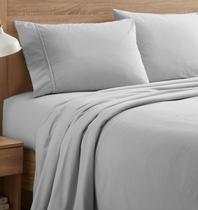 Lençóis King Size de Flanela Sweet Home Collection - Bege Lençóis King Size de Flanela Sweet Home Collection - Bege