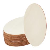 Lençóis ovais de madeira NBEADS inacabados 14,9x9cm para artesanato DIY Lençóis ovais de madeira NBEADS inacabados 14,9x9cm para artesanato DIY