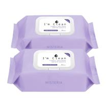 Lençóis para secar roupa, pacotes I'm Clean Wisteria Scent (160)