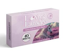 Lençóis para secar tecidos LOVING LAUNDRY LAVENDER DREAMS 40