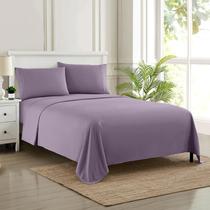 Lençóis Queen Sweet Home Collection Supreme - Cor Ameixa Lençóis Queen Sweet Home Collection Supreme - Cor Ameixa