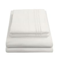 Lençóis Queen Sweet Home Collection Supreme - Cor Marfim