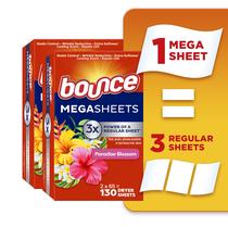 Lençóis secadores Bounce Mega Paradise Blossom 130 unidades
