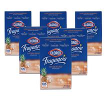 Lençóis secadores Clorox Fraganzia Hawaiian Escape Scent 630ct