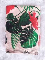 Lençol 100% algodão malha estampado