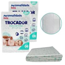 Lençol Absorvente Para Desfralde Personalidade 80x60cm C/12un Lençol Absorvente Para Desfralde Personalidade 80x60cm C/12un