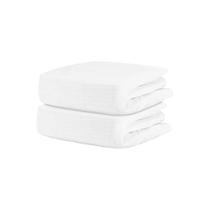Lençol Ajustado para Berço 2 Unidades Newton Baby Orgânico de Musselina Branco