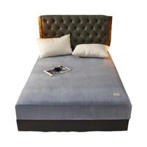 Lençol Ajustável De Veludo Grosso Antiderrapante, Protetor De Colchão Macio E Quente, Lençol