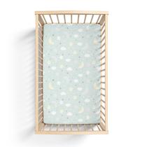 Lencol americano com elástico bercinho estampado 70cmx1,30mx15cm com 01 unidade Lencol americano com elástico bercinho estampado 70cmx1,30mx15cm com 01 unidade