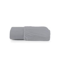 Lençol Avulso C/ Elastico Estampa Lisa 100% Algodão Kit de Cama Solteiro Casal Queen e King