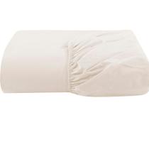 Lençol Avulso C/ Elástico Queen Percal 200 Fios Colchão 40cm