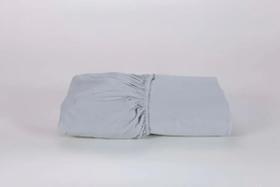 Lençol Avulso Cama Viúva (1,88mx1,08mx25cm) Micro Percal 400 Fios Cinza