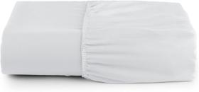 Lençol Avulso Casal 188x138x25 100% Poliéster 400 Fios Branco