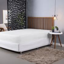 Lençol Avulso Casal com Elástico 100% Algodão 200 Fios - Branco Lençol Avulso Casal com Elástico 100% Algodão 200 Fios - Branco