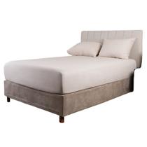 Lençol Avulso Casal Com Elástico 100% Algodão Sultan Sonhare Bronze Fendi