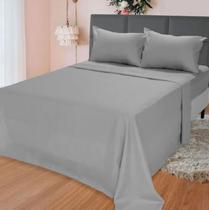 Lençol avulso casal com elástico naturalli 230 fios 100% algodão - gifran