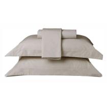 Lençol Avulso Casal Fendi Com Elástico 200 Fios 140x190x30cm - Naturalle