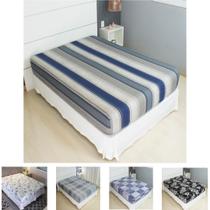 Lençol Avulso Casal Malha 100% Algodão Estampado Com Elástico Lençol Avulso Casal Malha 100% Algodão Estampado Com Elástico