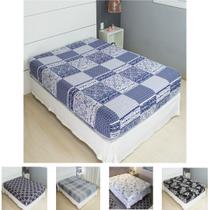 Lençol Avulso Casal Malha 100% Algodão Estampado Com Elástico