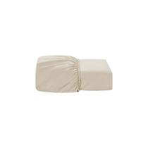 Lençol Avulso Casal Percal 200 Fios De Poliéster Sleep 100% Poliéster - Bege