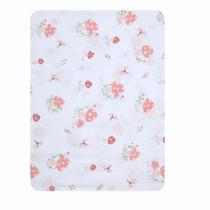 Lençol Avulso Com Elástico Berço Bebê Americano 100% Algodão Estampado Papi Baby