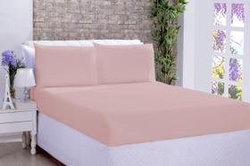 Lençol Avulso com Elástico Casal Padrão Microfibra Liso