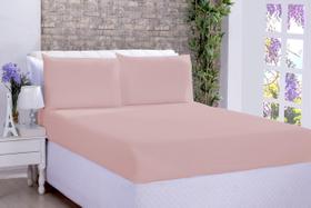 Lençol Avulso com Elástico Casal Queen Microfibra Liso
