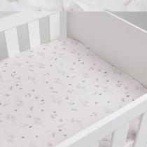 Lençol Avulso Com Elástico para Berço Americano Bebê Estampado 100% Algodão Papi Lençol Avulso Com Elástico para Berço Americano Bebê Estampado 100% Algodão Papi