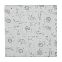 Lençol Avulso Com Elástico para Berço Americano Bebê Estampado Composê - Papi Lençol Avulso Com Elástico para Berço Americano Bebê Estampado Composê - Papi