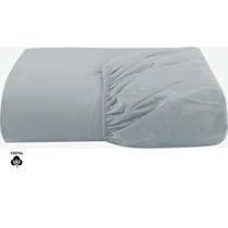 Lençol Avulso Com Elástico Queen Size 100% Algodão Percal 200 Fios Colchão Até 40cm De Altura