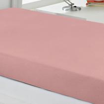 Lençol Avulso KazzaVip Solteiro Malha 100% Algodão Basic Liso com Elástico Rosa Pastel Lençol Avulso KazzaVip Solteiro Malha 100% Algodão Basic Liso com Elástico Rosa Pastel