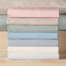 Lençol Avulso King C/Elástico 180 Fios Premier Andreza - Chumbo