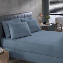 Lencol Avulso King com Elastico Malha Mescla Bouton