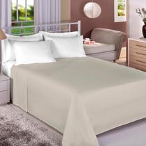 Lençol Avulso King Premium 200 Fios Sem Elástico 100% Algodão Estamparia - Lilas