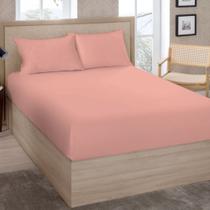 Lençol Avulso Liso Com Elástico Queen Premium Plus Estamparia