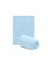 Lençol Avulso Malha Liso com Elástico Berço Americano Malha Hipoalergenico 160x98x12cm - Lace Brazil
