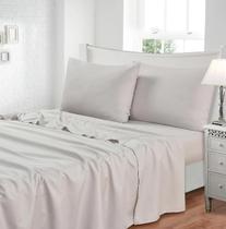 Lençol avulso microfibra king Jolitex toque de seda 300 fios