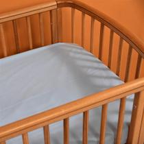 Lençol Avulso PAPI Baby Americano - 150 Fios Azul - 1,30m x 70cm x 12cm Lençol Avulso PAPI Baby Americano - 150 Fios Azul - 1,30m x 70cm x 12cm