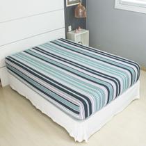 Lençol Avulso Queen Estampado COZZILAR - Malha 100% Algodão com Elástico, Conforto e Ajuste Perfeito