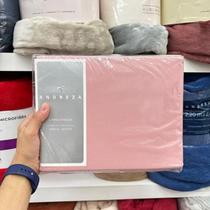 Lençol Avulso Solteiro King C/Elástico 180 Fios Premier Andreza - ROSE Lençol Avulso Solteiro King C/Elástico 180 Fios Premier Andreza - ROSE