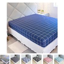 Lençol Avulso Solteiro Malha 100% Algodão Estampado Com Elástico