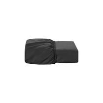 Lençol Avulso Solteiro Percal 200 Fios De Poliéster Sleep 100% Poliéster - Preto
