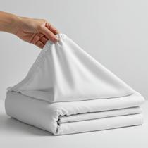 Lençol Avulso Viúva Especial C/Elástico Micropercal 400 Fios Lençol Avulso Viúva Especial C/Elástico Micropercal 400 Fios