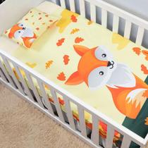 Lençol Berço 3 Peças - Micropercal 200 Fios