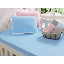 Lençol Berço com Elastico em Malha 100% Algodão Avulso - Rosa