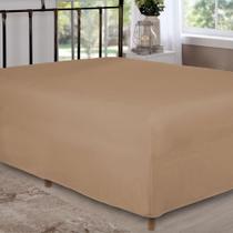 Lençol Box Conjugado Unibox Casal Nude Arrumadinho Enxovais Lençol Box Conjugado Unibox Casal Nude Arrumadinho Enxovais