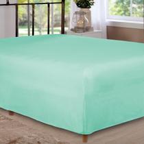 Lençol Box Conjugado Unibox Solteiro Verde Arrumadinho Enxovais