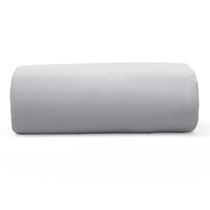 Lençol Buettner Queen Malha 100% Algodão Basic Liso com Elástico Prata Lençol Buettner Queen Malha 100% Algodão Basic Liso com Elástico Prata