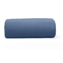 Lençol Buettner Solteiro King Malha Image c/ Elástico Azul Marinho