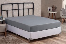 Lençol Cama Box Casal Liso com Elástico 01 Peça Barato Revenda